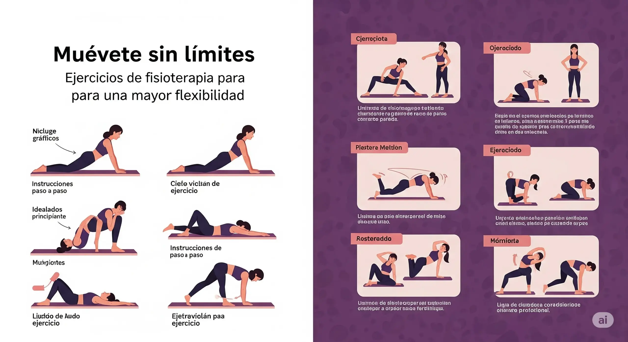 Muévete sin límites- Ejercicios de fisioterapia para una mayor flexibilidad